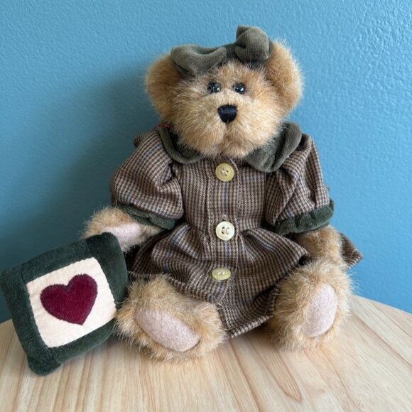 Vintage Boyds Plush Bailey #9199-08, 8" 1997 of Series With Tags Pillow Dress - Picture 1 of 10
